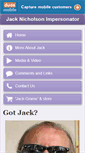 Mobile Screenshot of jacknicholsonimpersonator.com